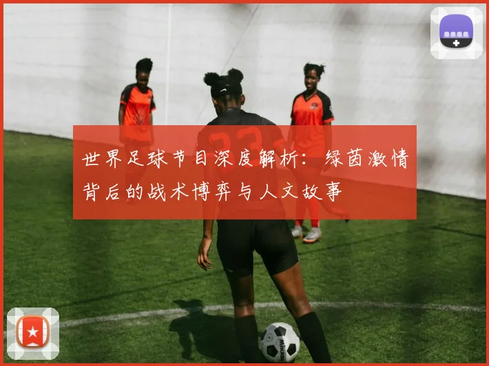 世界足球节目深度解析:绿茵激情背后的战术博弈与人文故事